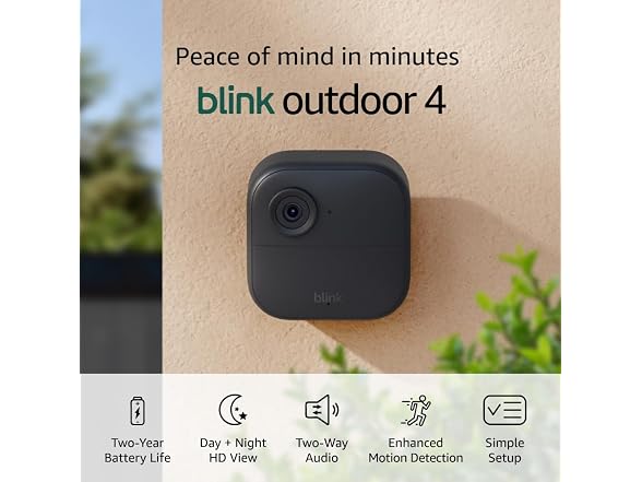 (NEW) Blink Outdoor 4 (1 or 3 Camera System)