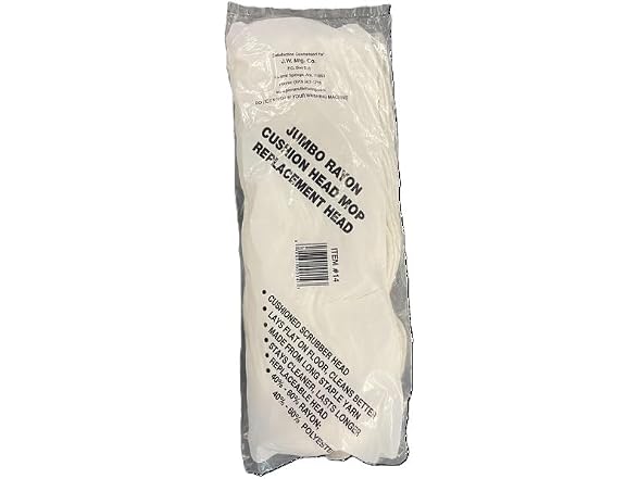 Jumbo Rayon Replacement Mop Head