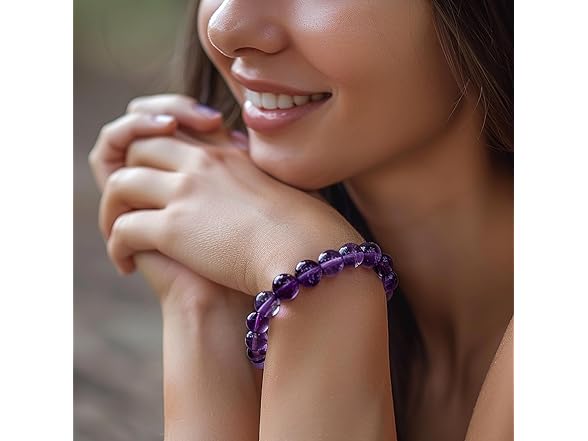 Domgikol Amethyst Crystal Bracelet