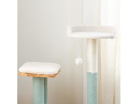 Kitty City Triple Perch Wooden Cat Tower