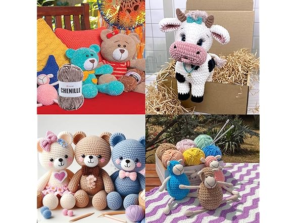 Art of Yarn 2 Skein Yarn Art Chenille Yarn