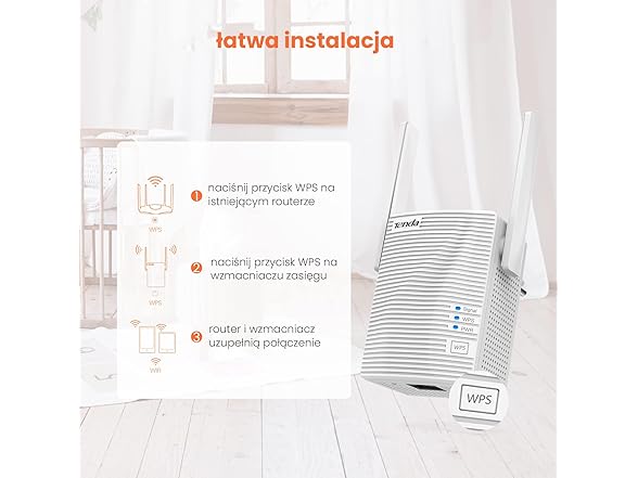 Tenda Wi-Fi 6 Extender AX3000
