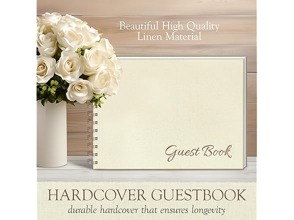 Minicho Guest Book - Simple and Elegant