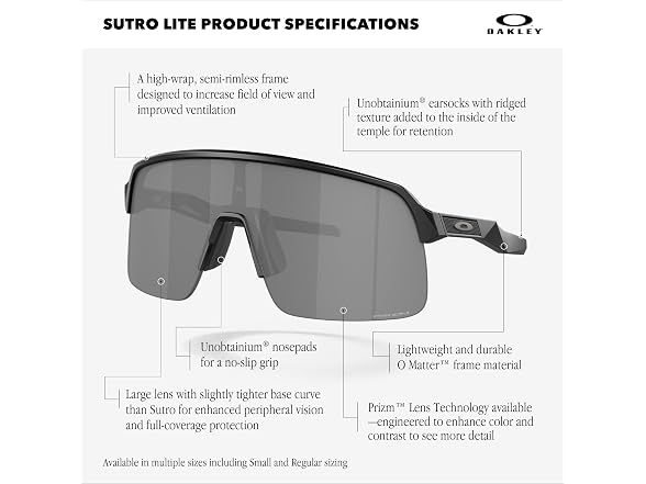 Oakley Men's OO9463 Sutro Lite Sunglasses