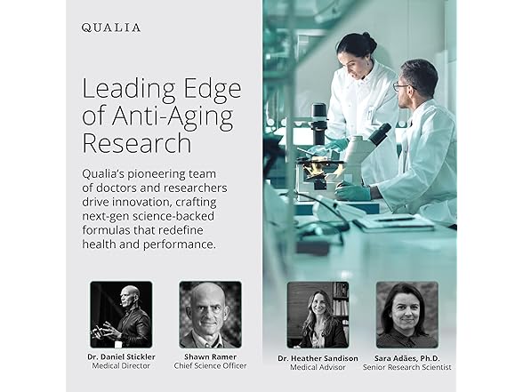 QUALIA LIFE SCIENCES Senolytic Supplement 30ct