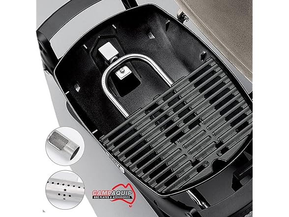CAMPAQUIP Stainless Steel Tube Burner Replacement for Weber