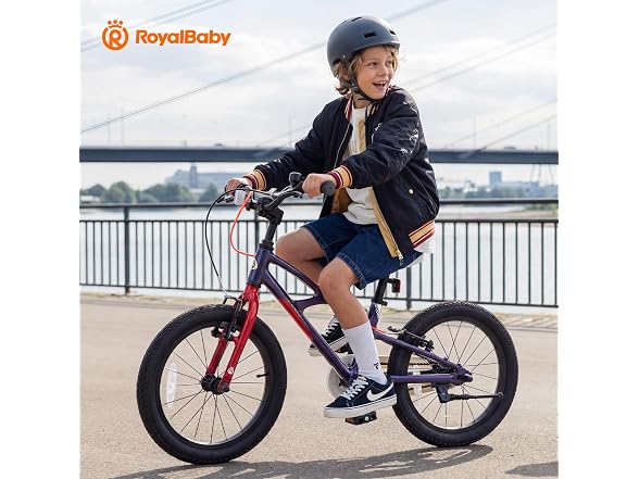 RoyalBaby Kids Bike, 16 Inch, Blue