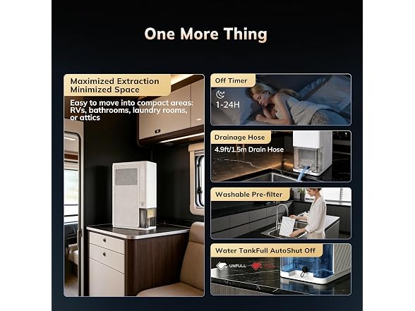 AEOCKY 2000sqft Desiccant Dehumidifier