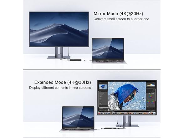 QGeeM USB-C 7-in-1 Dongle