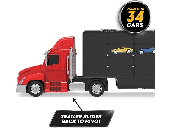 Driven by Battat – Large Toy Carrier Truck for Kids