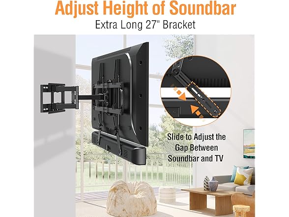 ELIVED Soundbar Mount | Up to 15LB