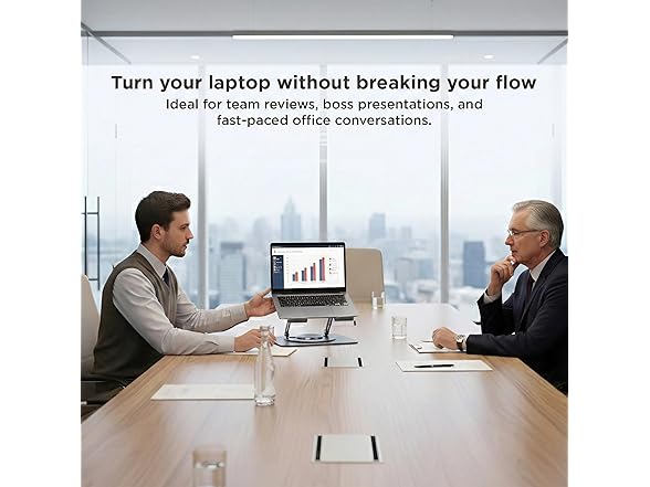 Swivel Laptop Stand for Desk