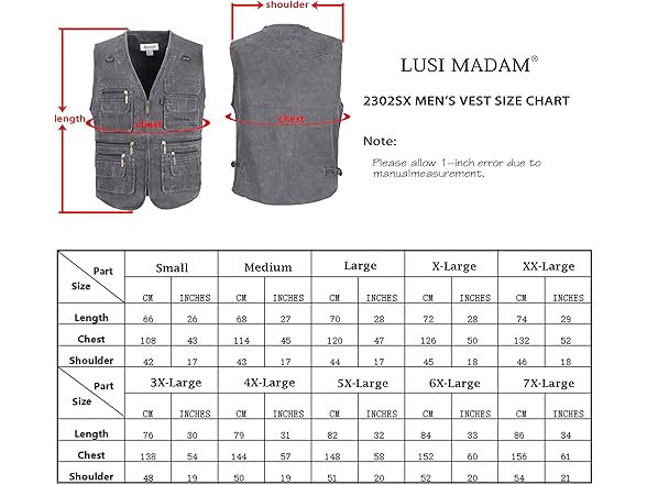 Men's Multi-pocket Fishing Vest