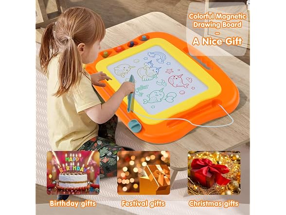 BABLOCVID Magnetic Doodle Board