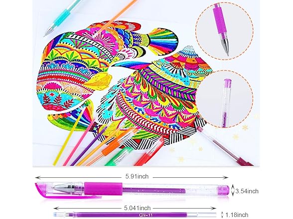TANMIT Glitter Gel Pens