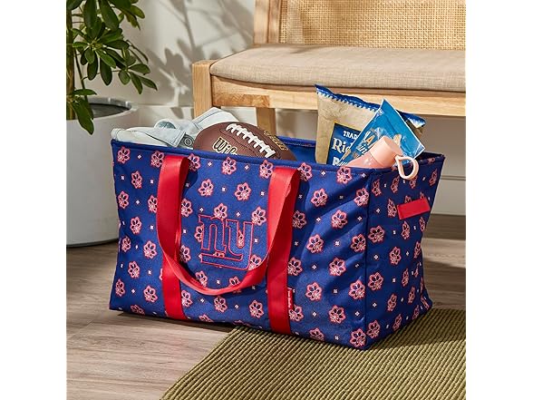GIANTS Vera Bradley Womens Recycled NFL Car Tote