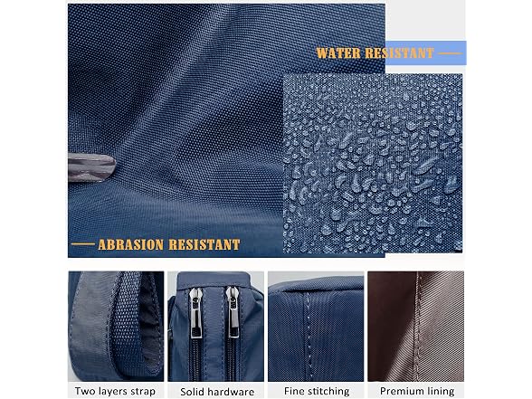 VOLGANIK ROCK RFID Purses for Women Fabric Nylon Multi Pocket Crossbody Bag Ladies Travel Handbag