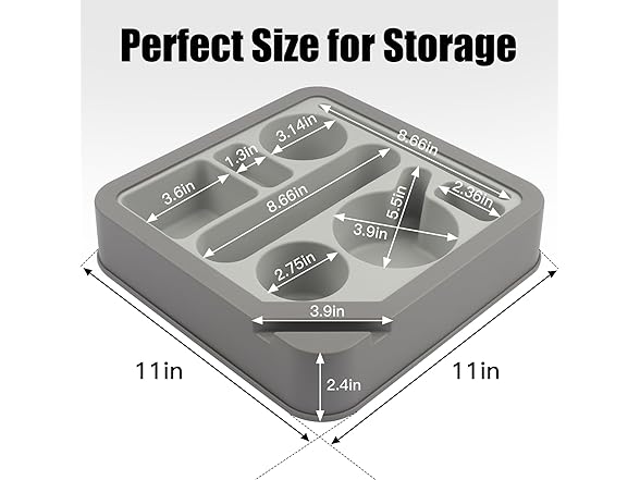 Cup Holder & Organizer Tray–Waterproof