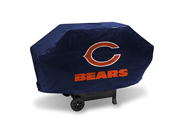 Rico Industries NFL Chicago Bears Navy Deluxe Grill Cover