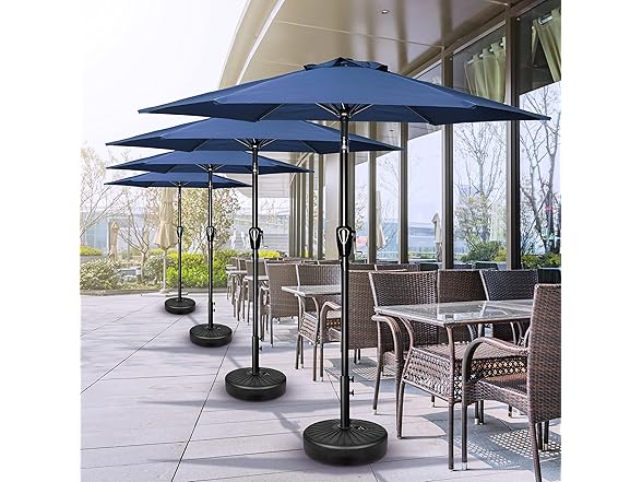 Simple Deluxe 7.5ft Patio Market Yard Umbrella