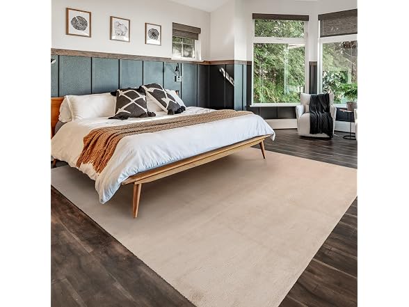 Gertmenian Indoor Shag Rug 6x9 Beige