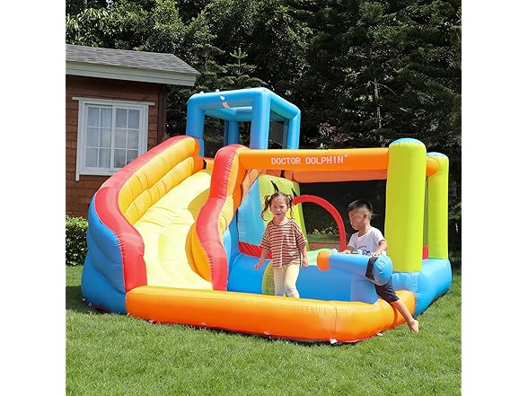Combo Bounce House Water Slide