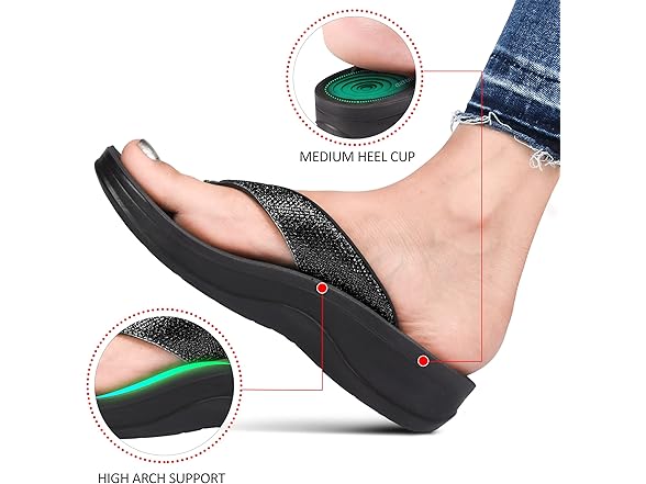 Aerothotic Sparkle Platform Women's Shoes