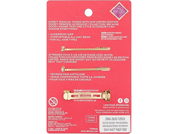 GOODY Bobby Pin and Barrette Set Ariel