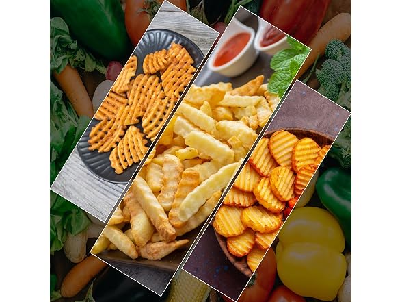 ZICXON Crinkle Cutter for Veggies