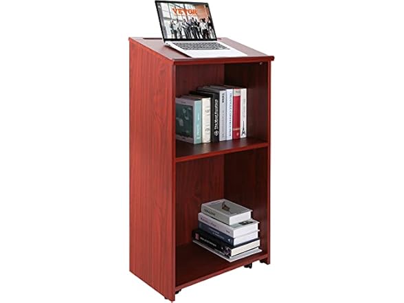 VEVOR Rolling Podium Stand