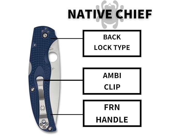 Spyderco Native Chief Pocket Knife