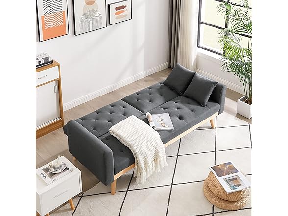 DKLGG Modern Futon Sofa Bed