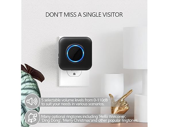 Satisure Wireless Doorbell Extender