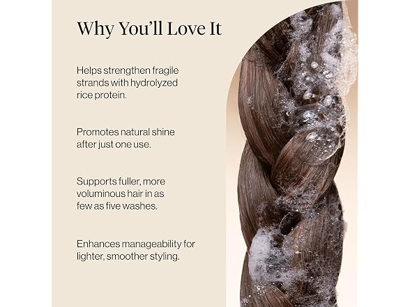 Kitsch Strengthening Rice Water Shampoo for Hair