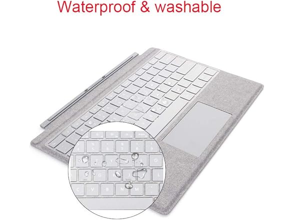 JuYuish Silicone Clear Keyboard Skin