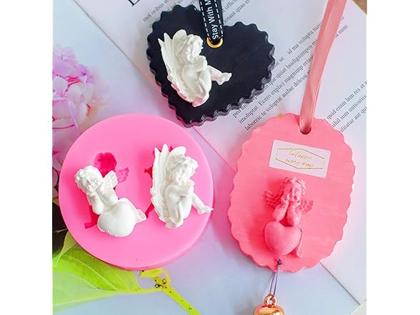 FEIYU BUY 3D Angel Baby Shape Fairy Mold