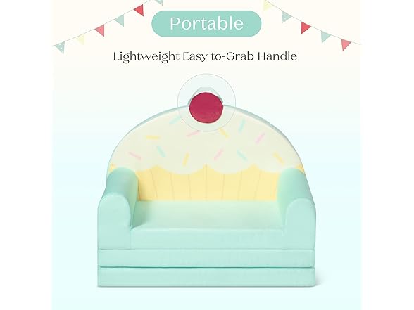 Delta Children Cupcake Flipout Figural Chair