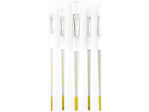 Royal Soft Grip White Taklon, ERESG315