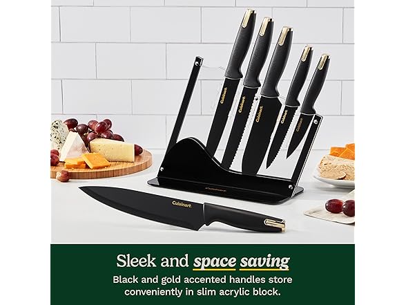 Cuisinart Advantage Nonstick Ceramic-Coated Knife Set