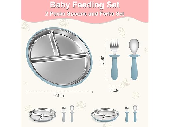 Bella's Friends Baby Feeding Set