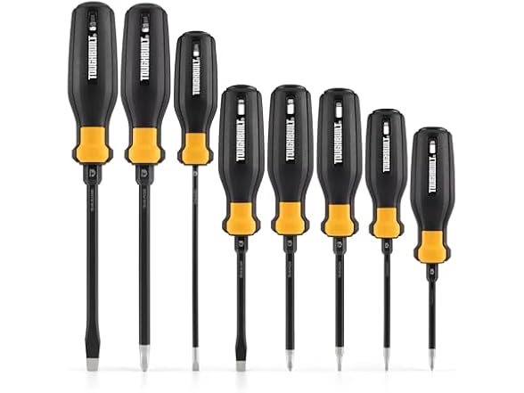 ToughBuilt TB-H5S8-A Standard 8 Piece Screwdriver S