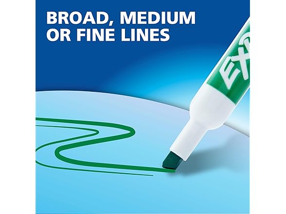 EXPO Dry Erase Markers, Low Odor Ink, As