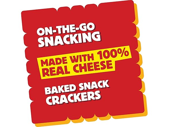 40Pk Cheez-It Cheese Crackers,Baked Snack Crackers