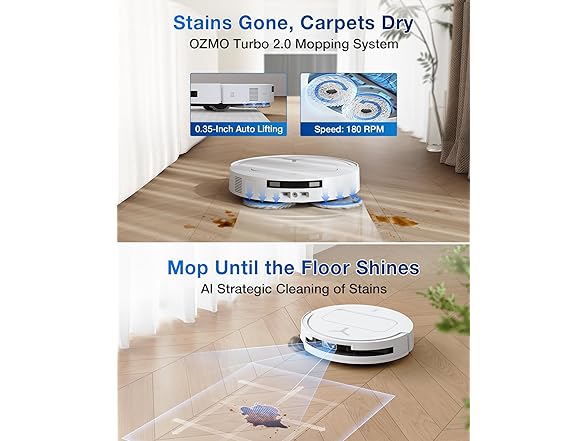 ECOVACS DEEBOT T50 PRO Omni Robot Vacuum and Mop