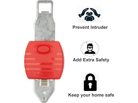 SUCOLE 2 Pack Portable Door Lock Hotel