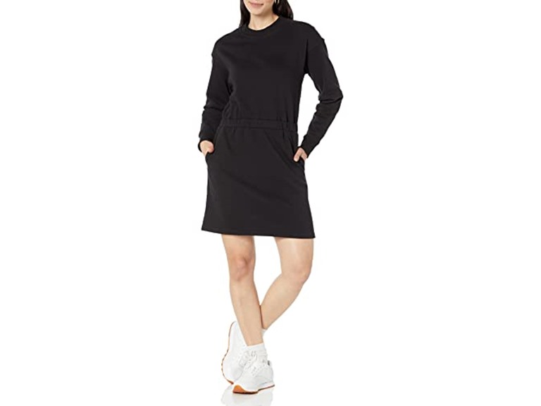 Amazon Essentials Women Knit Waisted Dress - Gallery 8