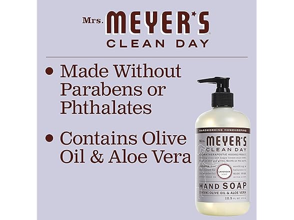 Mrs. Meyer's Clean Day Hand Soap (Pack of 1)