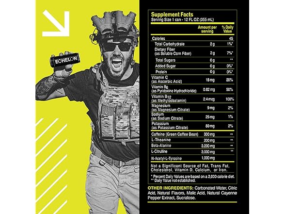 Echelon Yuzu Cayenne Energy 12pk