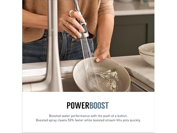 Moen Weymouth Chrome Smart Faucet Touchless Pull-Down