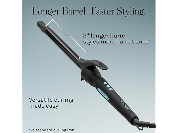 Bio Ionic Long Barrel Styler0.75 Inch Curling Iron